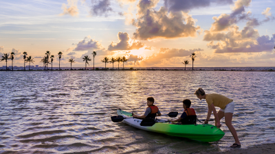 Kayak  – provided by Greater Miami & Miami Beach